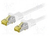 Cablu patch cord, Cat 6a, lungime 3m, S/FTP, Goobay - 91094 foto