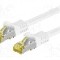 Cablu patch cord, Cat 6a, lungime 2m, S/FTP, Goobay - 91093
