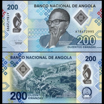 Angola 2020 - 200 kwanzas UNC foto