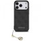 Husa MagSafe pentru Apple iPhone 17 Pro, Guess, 4G Charm Cradle, Neagra