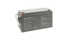 Baterie Qoltec AGM | 12V | 150Ah | 40,1 kg | Fără &icirc;ntreținere | PV, UPS, RV, barca, &icirc;ncălzitor