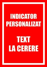 indicator pentru interzicere cu text la cerere foto