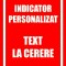 indicator pentru interzicere cu text la cerere