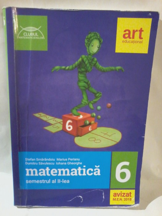 S.Smarandoiu, M.Perianu-MATEMATICĂ clasa a 6 a - sem. I. Clubul matematicienilor