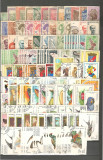 MADAGASCAR.Lot peste 220 buc. timbre+3 buc. colite stampilate
