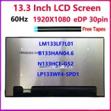 Display compatibil Laptop, B133HAN04.6, N133HCE-G52, LP133WF4-SPD1, LP133WF4(SP)(D1), LM133LF7L01, 13.3 inch, FHD, 1920x1080, non touch, 60Hz, 30 pini