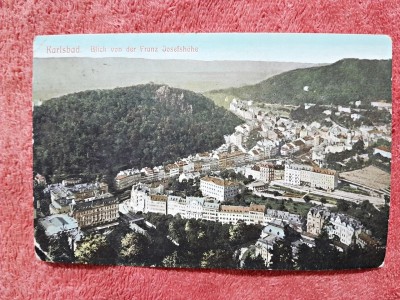 Carte postala, Rarisband, Blick von der Franz Josefshohe, perioada interbelica foto