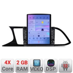 Navigatie Seat Leon MIB K-306 ecran tip TESLA 9.7" cu Android Radio Bluetooth Internet GPS WIFI 2+32 DSP Quad Core CarStore Technology