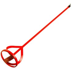 Amestecator rosu pentru vopsea, 100 mm x 600 mm