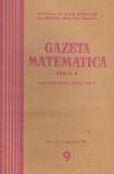 Gazeta Matematica, 6 numere (Septembrie 1967, Ianuarie-Aprilie si Iunie 1968)