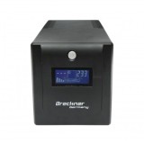 UPS 1000VA/600W cu baterii 2x7.5Ah si 4 prize schuko, LCD, USB Breckner Germany