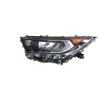 Far TOYOTA RAV4 (XA50), 04.2018-, partea stanga, Taiwan, Tip=USA; LED+W5W+WY28/8W; manual; rama argintie; Omologare: SAE; LED