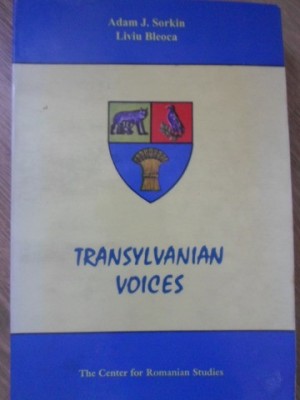 TRANSYLVANIAN VOICES. AN ANTOLOGY OF CONTEMPORARY POETS OF CLUJ-NAPOCA-ADAM J. SORKIN, LIVIU BLEOCA-234633 foto