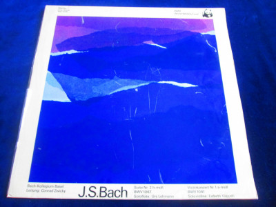 J.S. Bach, U. Lehmann - Suite Nr. 2 h-moll BWV 1041/ Violinkonzert nr.1 a-moll foto