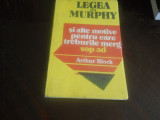 ARTHUR BLOCK -LEGEA LUI MURPHY 1991 Noua