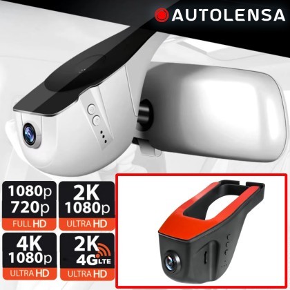 Camera DVR Universal Model universal 300, camera fata 1080p Autolensa, Model 24/7 Negru EE300 CarStore Technology