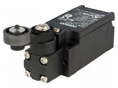 Limitator Cursă Manetă cu Rola Plastic 26mm 17,5mm 10A foto