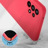 Husa Liquid soft touch compatibila cu Samsung Galaxy A03s, Lady in Red, ALC, ALC MOBILE