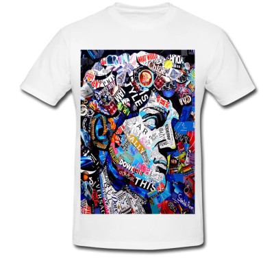 Tricou &amp;quot; David multicolor &amp;quot; foto