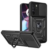 Husa Motorola Edge 30 Pro protectie camera Techsuit CamShield Series, negru