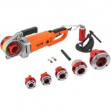 Masina de filetat tevi cu 6 capete de filetat 1/2&quot;, 3/4&quot;, 1&quot;, 1 1/4&quot;, 1 1/2&quot;, 2&quot;, putere 2300 W