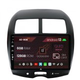 Navigatie Mitsubishi ASX Peugeot 4008 (2010-2018), Android 13, B-Octacore 6GB RAM + 128GB ROM, 10.1 Inch - AD-BGB10006+AD-BGRKIT267