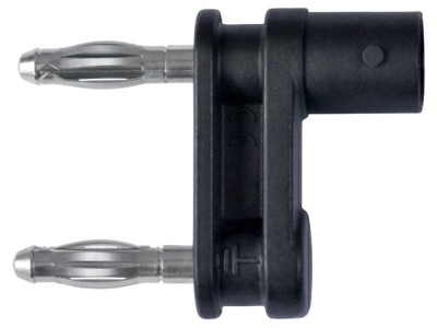 Conector adaptor BNC negru 70V DC foto