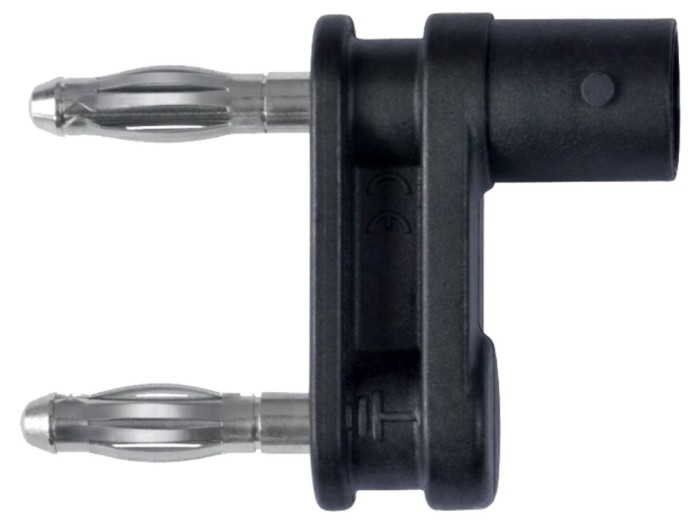 Conector adaptor BNC negru 70V DC