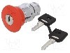 Intrerupator de siguran&amp;#355;a cu cheie, 22mm, seria Harmony XB4, IP66, SCHNEIDER ELECTRIC - ZB4BS944
