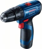 Masina de gaurit cu percutie Bosch GSB 120-LI 12V, 2 acumulatori