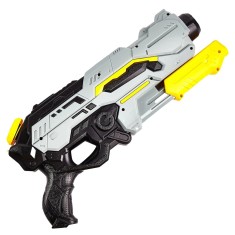 Pistol cu Apa de Inalta Presiune pentru Copii, Cyrax, Jucarie Pistol cu Apa, Capacitate 1.5 L, 43 x 20 x 4 cm, Petrecerile de Vara, 4-12 Ani, Negru Gr