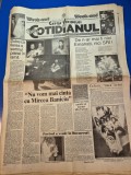 Ziarul cotidianul 19-20 decembrie 1992 - trupa phoenix poster