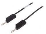 Cablu măsurare 60VDC 16A 4mm 0,5m
