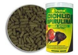 TROPICAL Cichl. Spirulina Large Sticks hrană pentru ciclide, 250 ml
