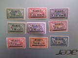 MEMEL GERMANIA SERIE MNH/MH=260