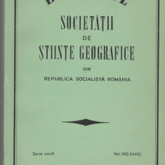 Buletinul Societatii de Stiinte Geografice - Vol.VII (1984)