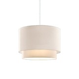 Cumpara ieftin Lampa de tavan Tachi, crem, D30x20 cm