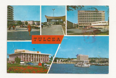 RF43 -Carte Postala- Tulcea, circulata 1974 foto