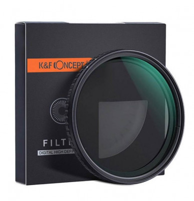 Filtru K&amp;amp;F Concept 0.6 (ND4) MC NANO-X 67mm cu tratament hidrofob Green Coated Japan Optics KF01.1174 foto