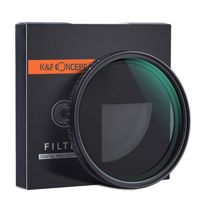 Filtru K&amp;F Concept 0.6 (ND4) MC NANO-X 67mm cu tratament hidrofob Green Coated Japan Optics KF01.1174
