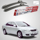 Cumpara ieftin Ștergătoare Toyota Corolla E12 Sedan 2000-2008 | Set Față Flat &ndash; TeamCar&reg;