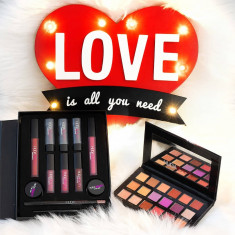 Set machiaj ochi si buze BeMine Limited Edition + Cadou Trusa Farduri Desert Dusk Eyeshadow Palette foto