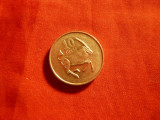 Moneda 10 thebe 2002 Botswana , nichel , cal. apr.NC, Africa