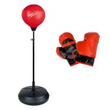 Set Minge de Box cu Manusi, Rosu, pentru Adulti, CMCLASS