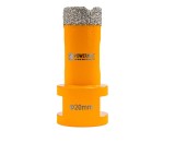 Carota diamantata pentru gresie PM-DWK-20M14M, 20 mm, Powermat PM1570