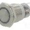 Intrerupator anti-vandalism, ON-ON, &Oslash;19mm, ONPOW - LAS1-AGQPF-11ZE/R/12V/S