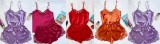 Pijamale Dama Satin, Marimi S-L, Modele Deosebite - Calitate Superioara