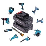 Cumpara ieftin Set Complet 2 Acumulatori 18V 7500mAh APF&reg; + Incarcator Rapid + Bit Magnetic cu 2 Capete, pentru Makita si alte scule electrice
