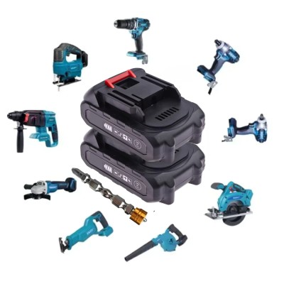 Set Complet 2 Acumulatori 18V 7500mAh APF&amp;reg; + Incarcator Rapid + Bit Magnetic cu 2 Capete, pentru Makita si alte scule electrice foto