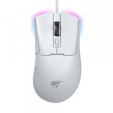 Mouse Gaming Wired USB HAVIT MS966, RGB, 800DPI - 12000DPI, 1.6m, Alb, Universal